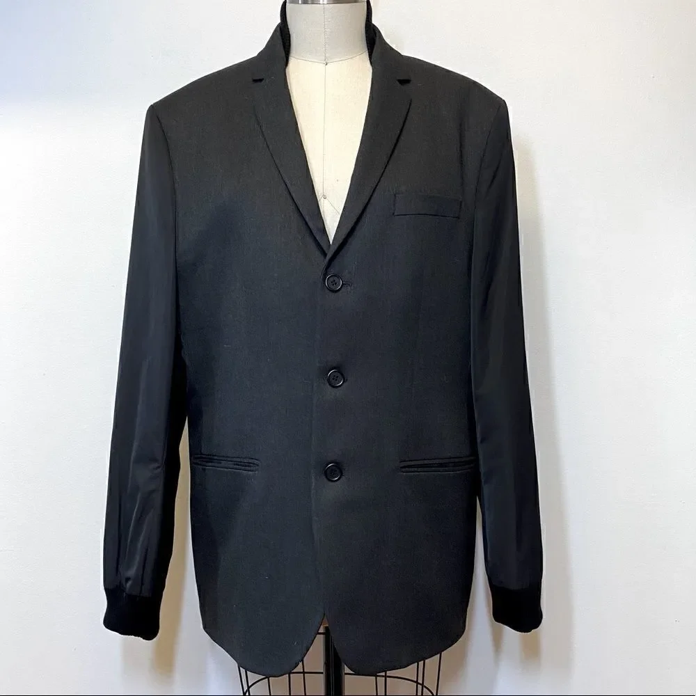 Kenneth Cole reaction slim fit performance blazer sport Coat XL💜